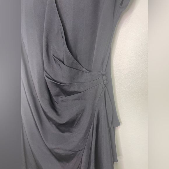 Lafayette 148 Silk Midi Wrap Dress - Picture 4 of 12